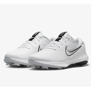 Nike Victory Pro 3 White Golf Shoes, Size 9 Wide DX9028-101